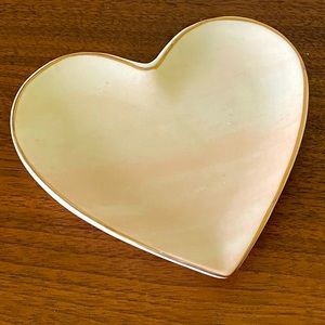 Three Two One Watercolor Heart Jewelry Tray